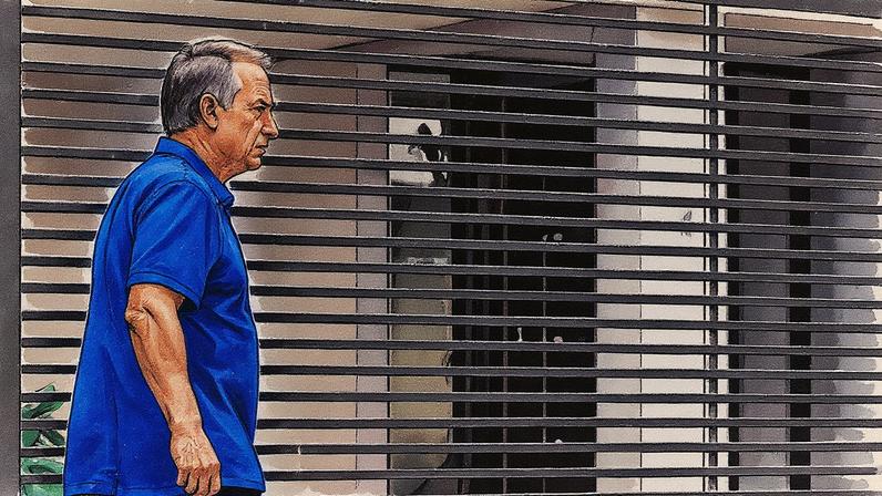 Ex-presidente Jair Bolsonaro em prisão domiciliar em Brasília (Foto: Reprodução)
