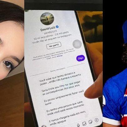 David Luiz processa mulher por difamação e Polícia investiga celular apreendido