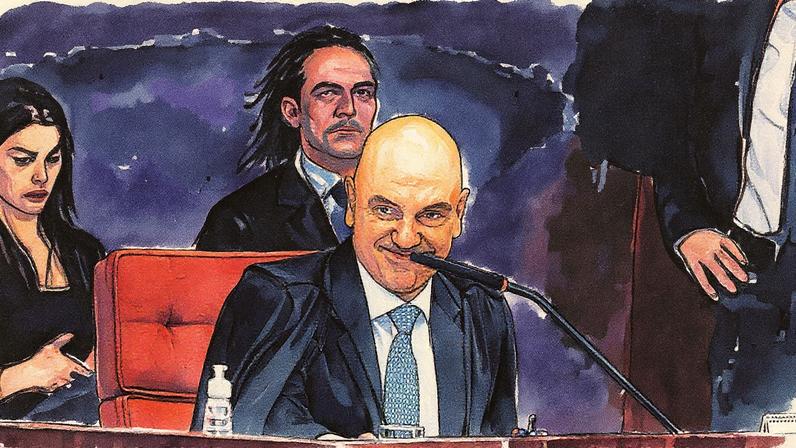 Ministro Alexandre de Moraes é acusado de adulterar documentos por ex-assessor (Foto: Reprodução)