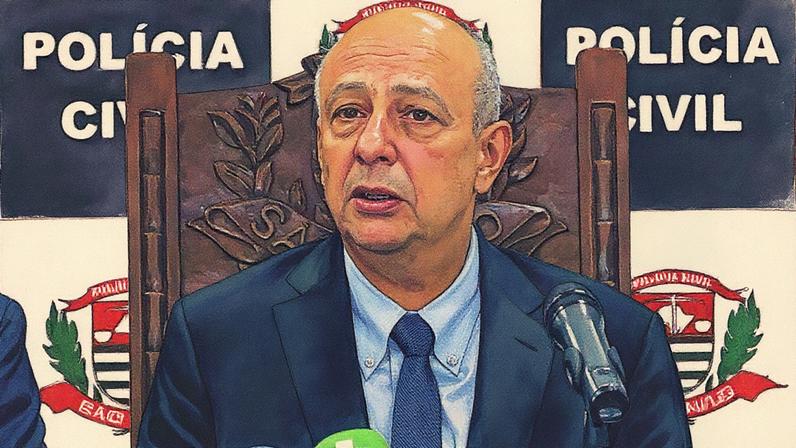 Polícia investiga o assassinato do ex-delegado geral Ruy Ferraz Fontes (Foto: Reprodução)