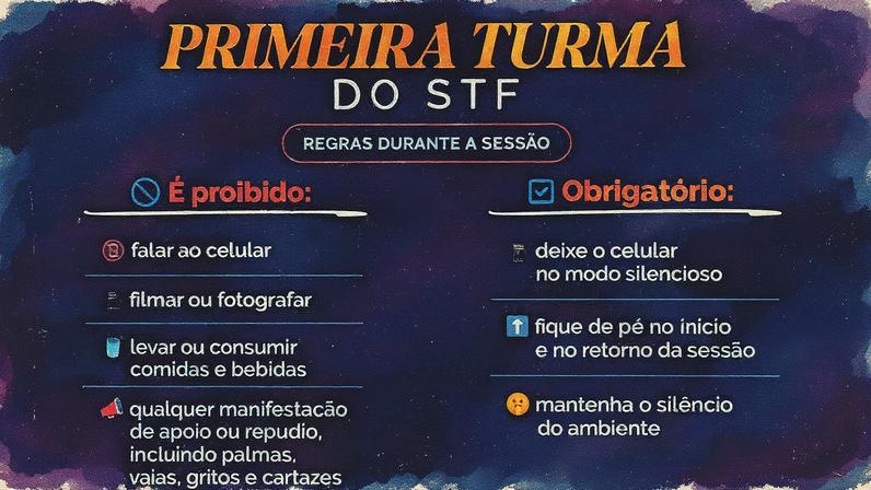 STF proíbe vaias, gritos e cartazes durante julgamento (Foto: Reprodução)