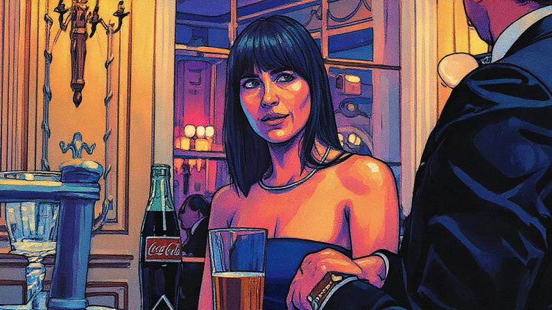 Dakota Johnson em cena da película 'Materialistas' (Foto: Reprodução)