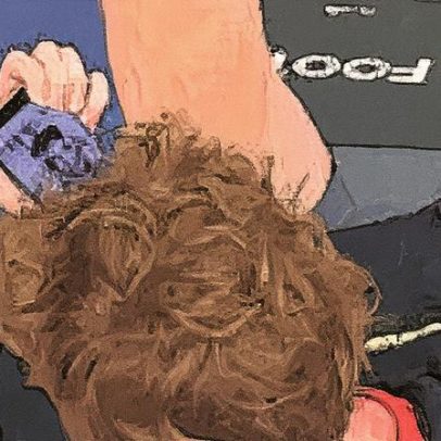 Torcida identifica modelo de papel de parede que seria namorada de Jannik Sinner
