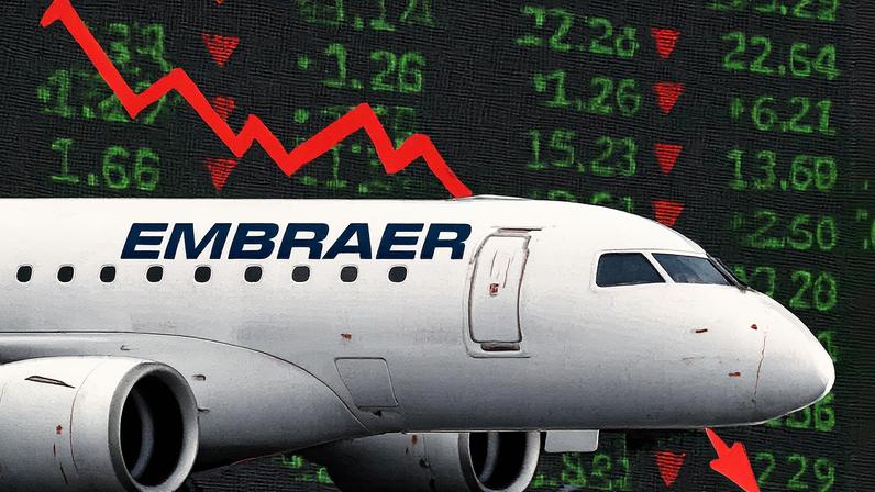 Embraer firmou um acordo bilionário com a americana Avelo, mas as ações da empresa caíram (Foto: Reprodução)