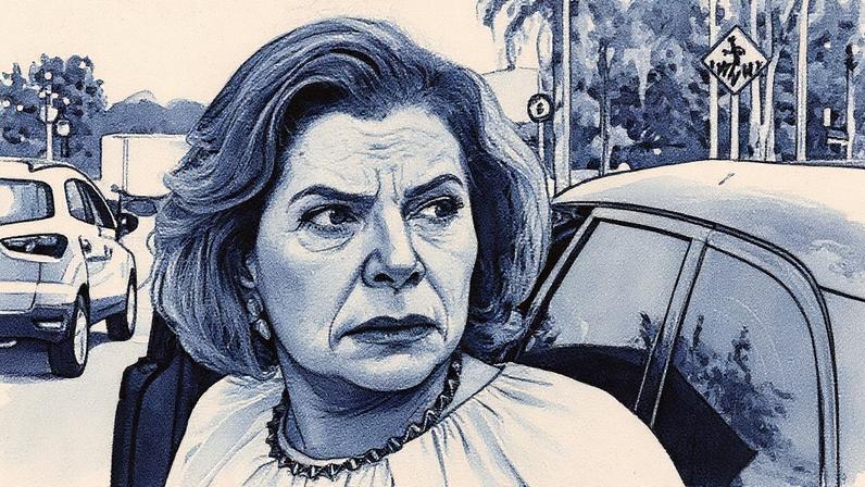 Odete Roitman, personagem interpretada por Débora Bloch, em cena (Foto: Reprodução)