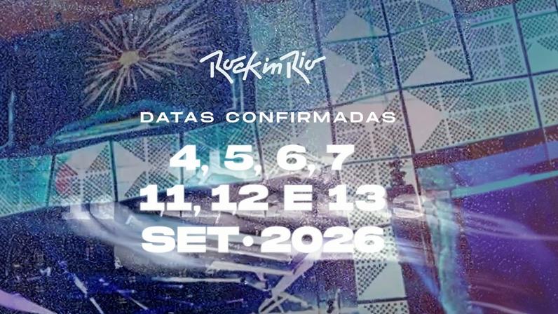 Foto do festival Rock in Rio (Foto: Reprodução)