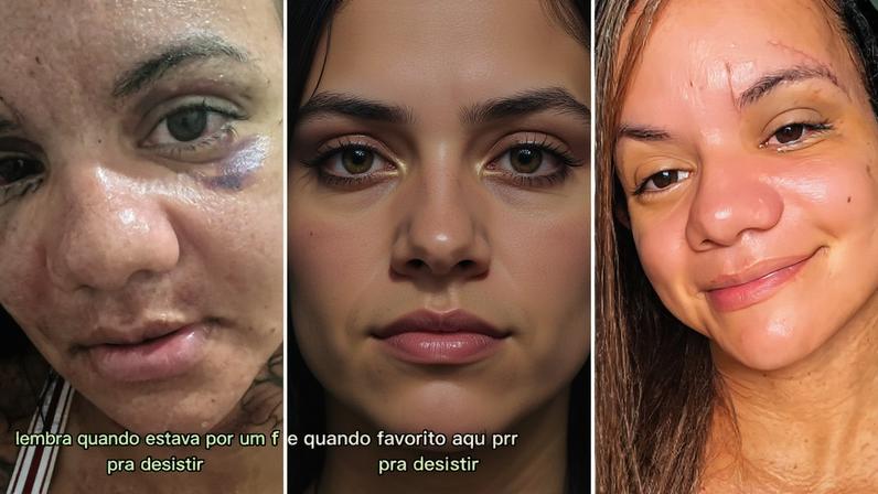 Juliana Garcia dos Santos Soares foi agredida com 61 socos pelo ex (Foto: Reprodução)