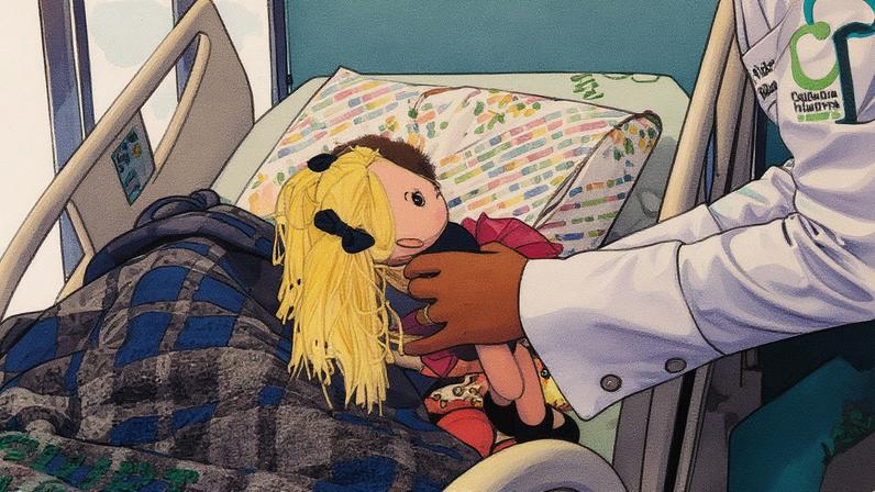 Equipe de cuidados paliativos visita paciente em leito no Hospital do Servidor Público Estadual de São Paulo (Foto: Reprodução)