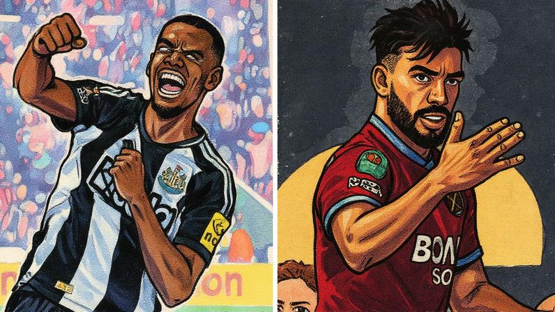Isak e Paquetá podem movimentar o último dia de janela de transferências (Foto: Reprodução)