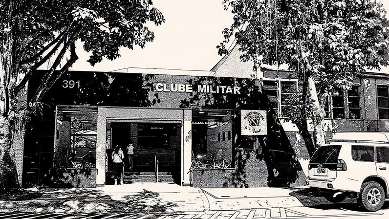 Clube Militar possui seções eleitorais (Foto: Reprodução)