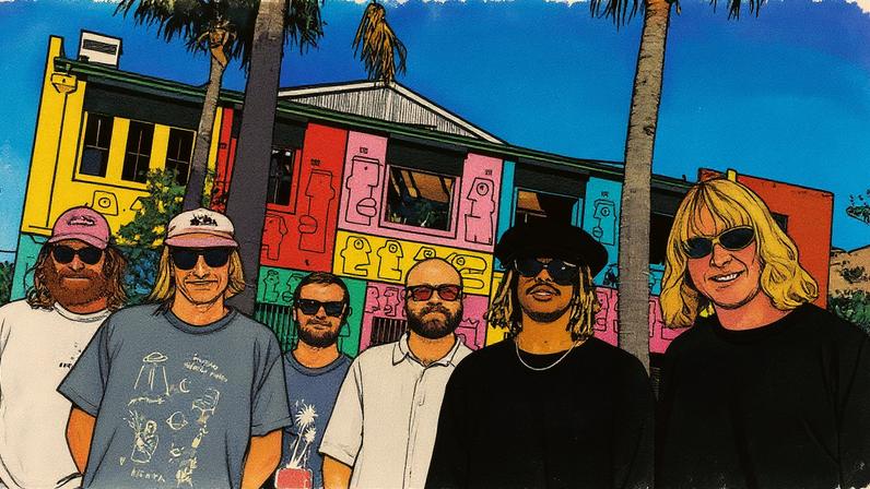 Banda indie surf-rock lança seu quinto álbum de estúdio, "Love Balloon", em 19 de setembro pela Community Music (Foto: Reprodução)