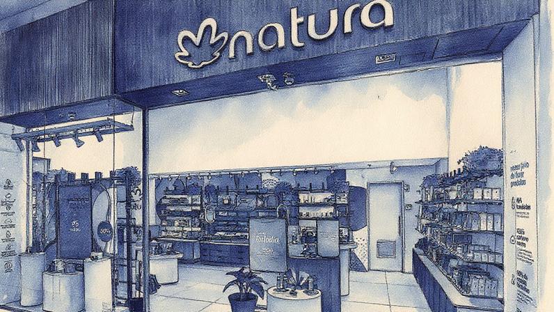 Loja da Natura localizada no Shopping Anália Franco (Foto: Reprodução)