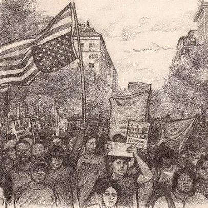 Moradores de Washington protestam contra envio de tropas federais por Trump