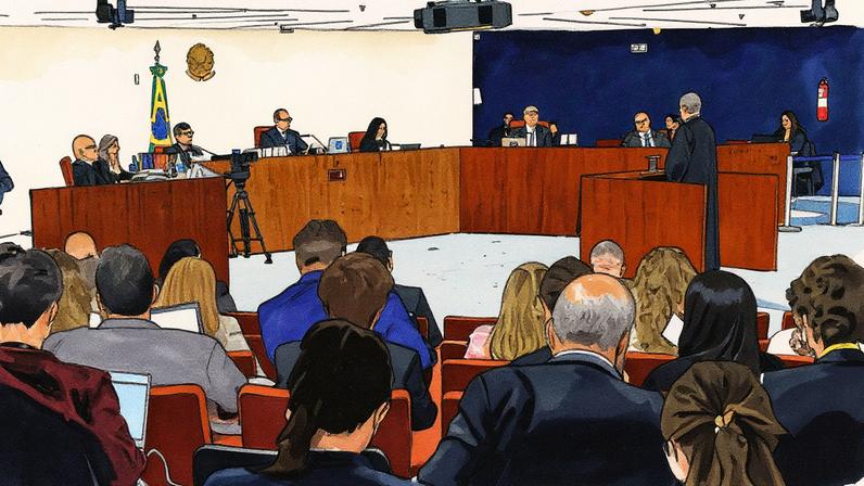 Julgamentos da Ação Penal 2668 - Núcleo 1 (Foto: Reprodução)