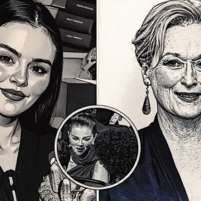 Selena Gomez é flagrada comentando sobre romance de Meryl Streep em vídeo