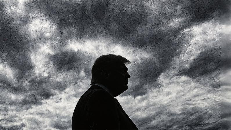 Presidente dos EUA, Donald Trump, no gramado sul da Casa Branca, em Washington (Foto: Reprodução)