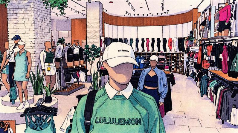 Loja da Lululemon em Nova York (Foto: Reprodução)