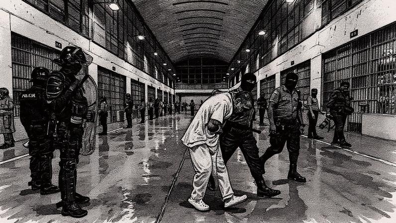 Megacárcel para pandilleros, o Centro de Confinamiento del Terrorismo (Cecot), promovido por Nayib Bukele (Foto: Reprodução)