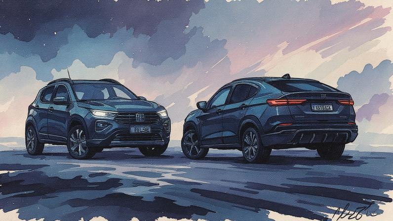 Pulse e Fastback, da Fiat, serão os primeiros veículos da Stellantis a contar com tecnologia híbrida no Brasil (Foto: Reprodução)