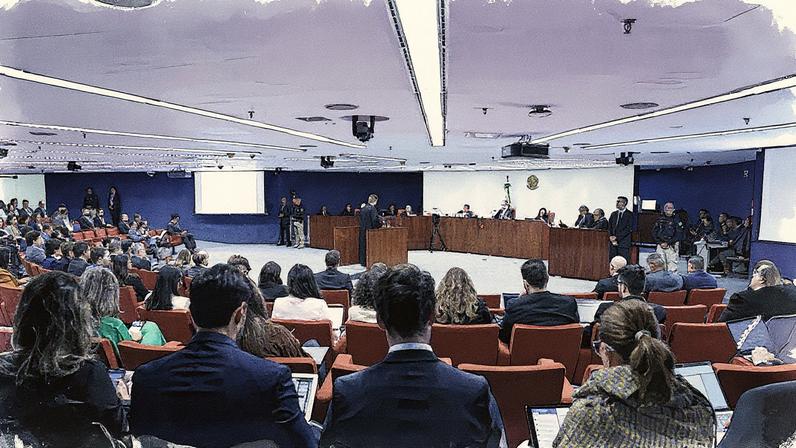 Julgamento de Bolsonaro e aliados é retomado no STF (Foto: Reprodução)