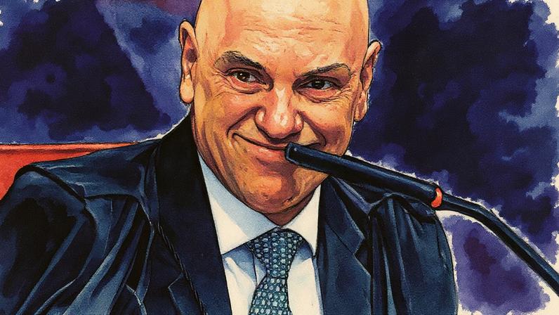 Impeachment de Alexandre de Moraes perdeu força, segundo Atlas/Bloomberg (Foto: Reprodução)