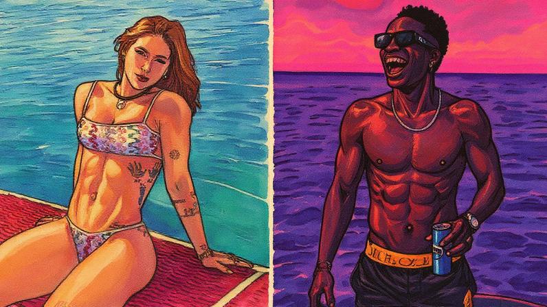 Virginia Fonseca e Vin Jr posam juntos para uma foto (Foto: Reprodução)