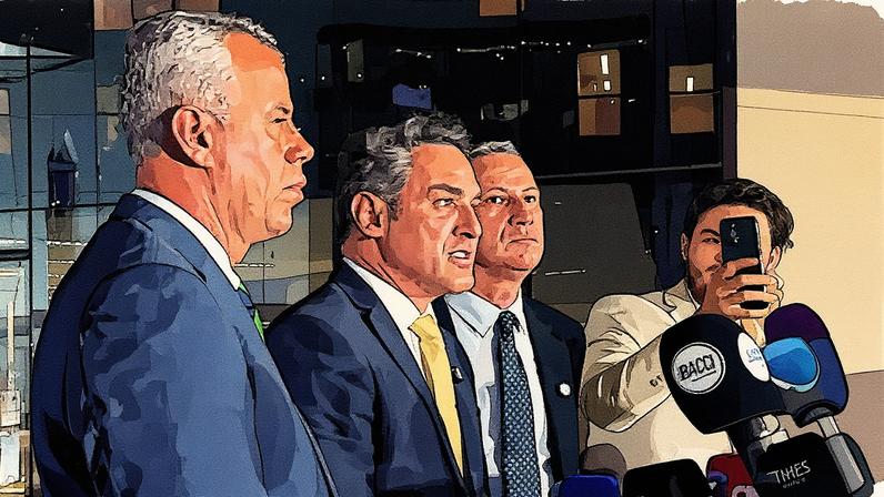 Deputados da oposição falam na saída do STF (Foto: Reprodução)