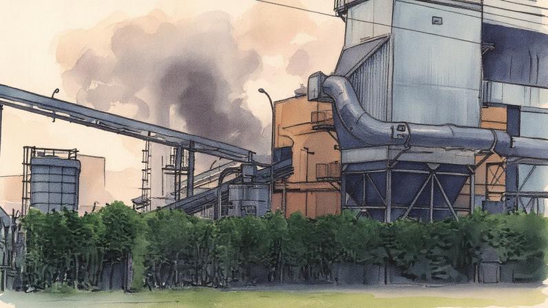 Fábrica da Nestlé em Araras, responsável pela produção de café solúvel Nescafé e achocolatados em pó (Foto: Reprodução)