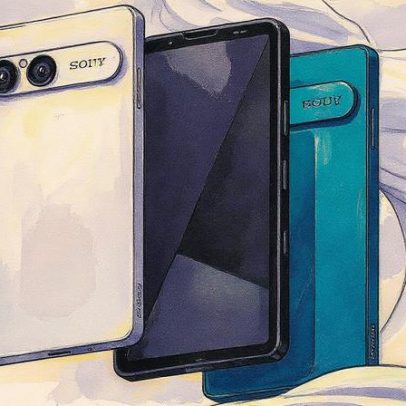 Sony lança novo celular Xperia com foco em barra de câmera inovadora
