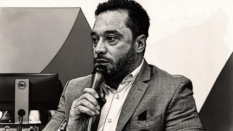 Rodrigo Gonçalves Franco durante audiência na Assembleia Legislativa para análise de sua indicação ao cargo de presidente da Feam, onde foi preso pela PF (Foto: Reprodução)