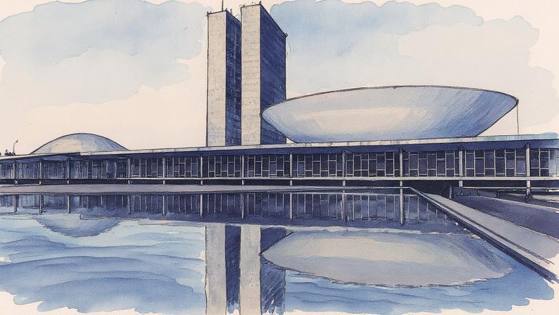 Fachada do Congresso Nacional em Brasília (DF) (Foto: Reprodução)