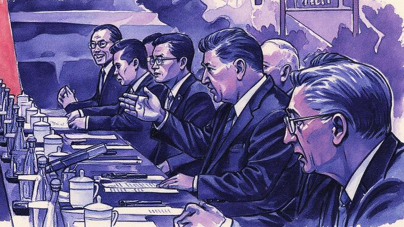Presidente chinês, Xi Jinping, se encontra com o secretário geral da ONU, António Guterres, na cidade de Tianjin (Foto: Reprodução)