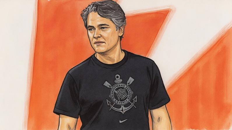 Alex Cabrera participou da conquista do título paulista de 2025 (Foto: Reprodução)