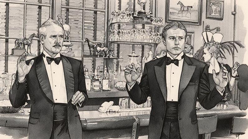 Paul Newman e Robert Redford em cena do filme 'Golpe de mestre' (Foto: Reprodução)