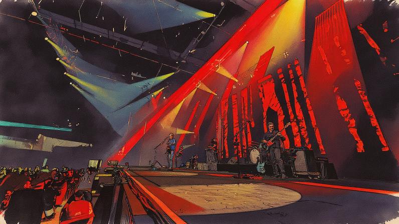 Nando Reis se apresenta no Suhai Music Hall (Foto: Reprodução)