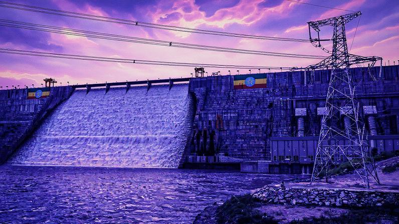 Grande Barragem do Renascimento inaugurada na Etiópia (Foto: Reprodução)