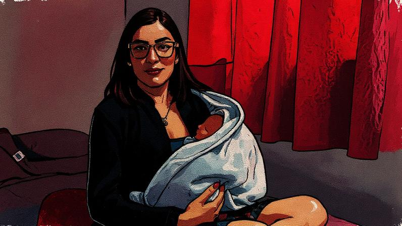 Psicóloga encontra apoio no Banco de Leite do Hospital Regional de Taguatinga para retomar a amamentação de seu bebê (Foto: Reprodução)