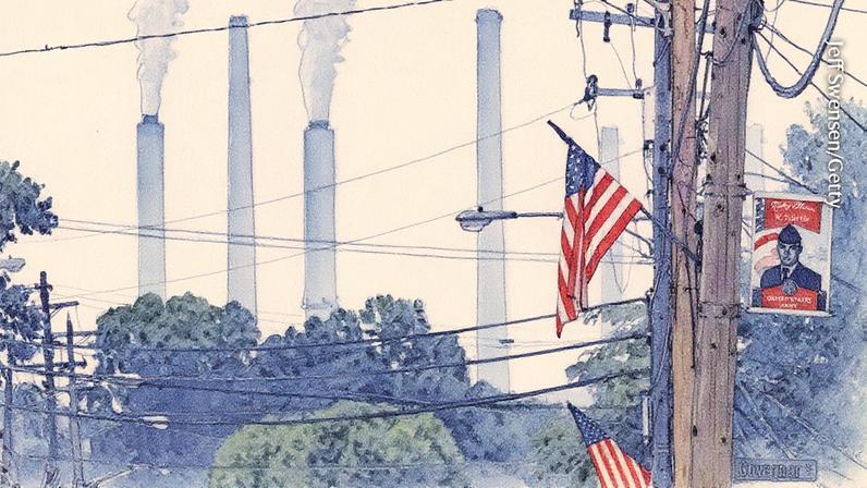 Administração Trump anuncia planos para revogar limites de emissões de gases de efeito estufa de usinas de energia a carvão (Foto: Reprodução)