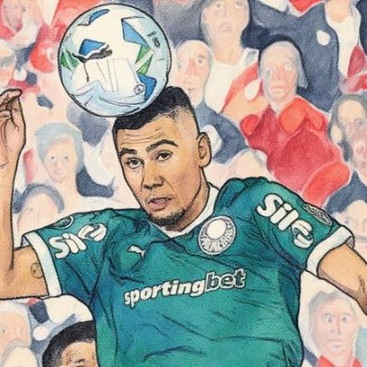 Andreas brilha e recebe elogios de Abel em sua estreia pelo Palmeiras