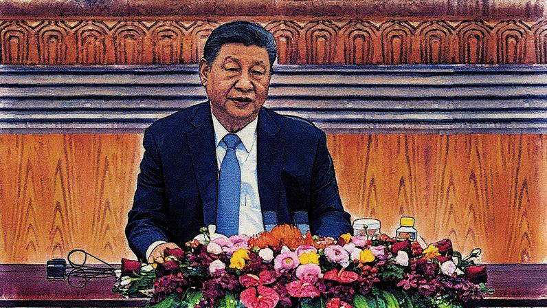 Líder da China discute avanços em tecnologia em evento oficial (Foto: Reprodução)