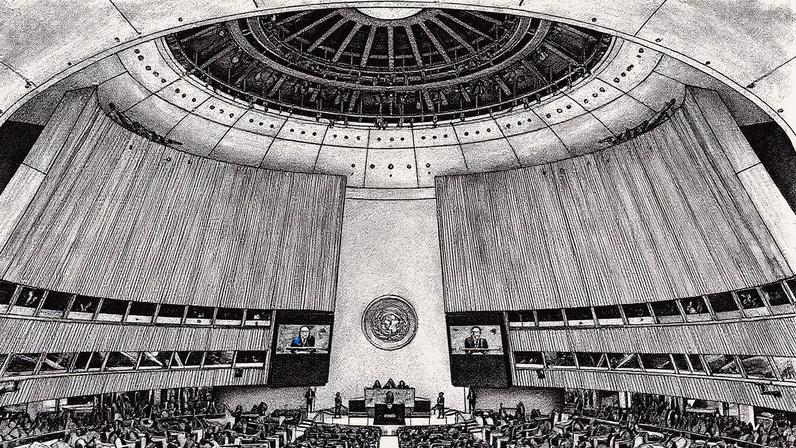 Presidente Luiz Inácio Lula da Silva durante a Abertura do Debate Geral da 79ª Sessão da Assembleia Geral da ONU em Nova York (Foto: Reprodução)