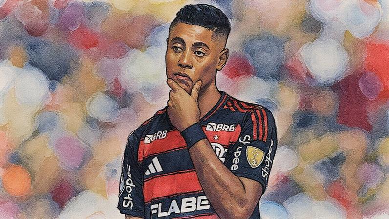 Bruno Henrique foi indiciado por suposta participação em esquema de apostas (Foto: Reprodução)
