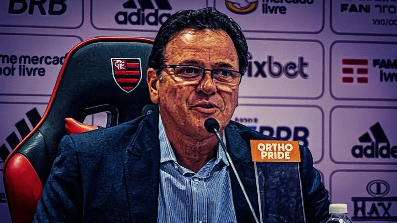 Rodrigo Dunshee, vice-presidente geral do Flamengo, posando para a foto (Foto: Reprodução)