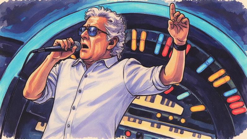 Roger Daltrey participa do Rock 'N' Roll Fantasy Camp em comemoração ao 30º aniversário do evento (Foto: Reprodução)