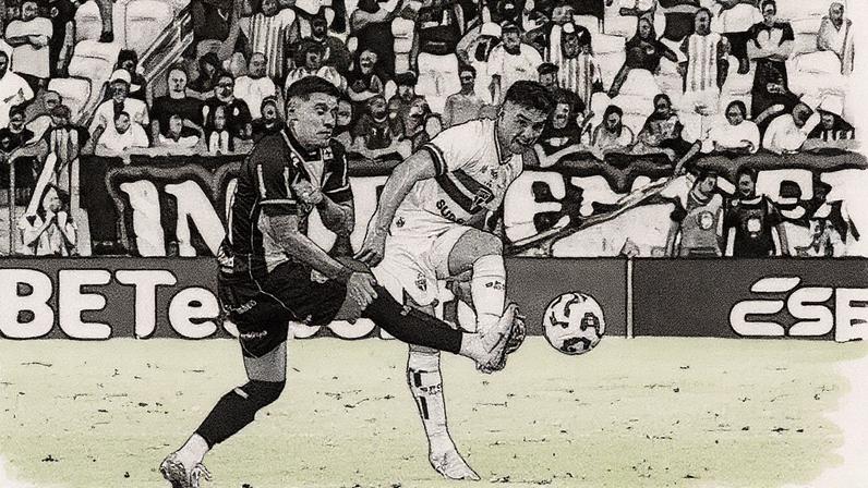Partida entre Ceara e Sao Paulo, pelo Brasileirao (Foto: Baggio Rodrigues/AGIF)