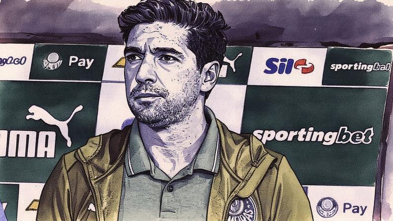 Abel Ferreira, técnico do Palmeiras (Foto: Marcello Zambrana/AGIF)