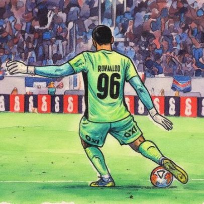 Goleiro do Bahia faz história com assistência contra o Palmeiras; assista
