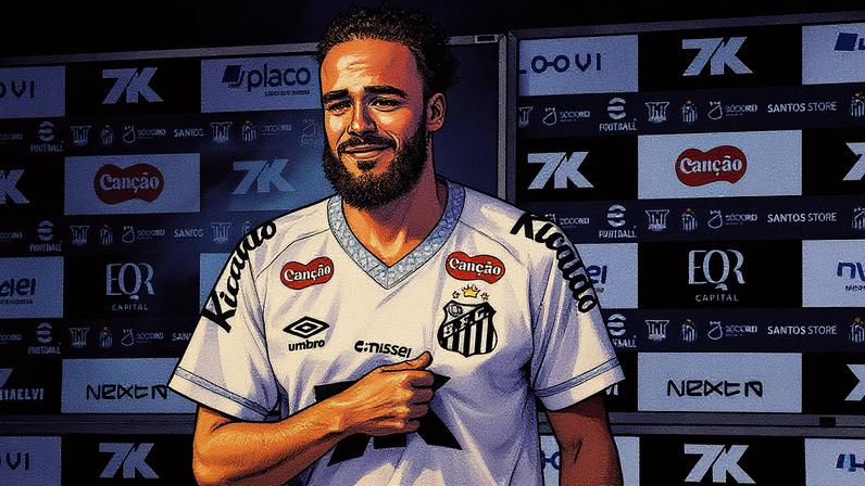 Brahimi vai vestir a camisa 21 do Santos. (Foto: Mauricio De Souza/AGIF)