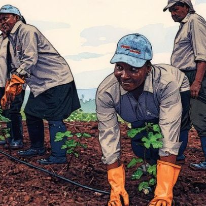 Vinhas francesas plantadas em Maurício produzem safras futuras até 2028