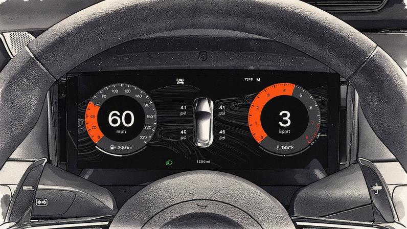 Apple CarPlay Ultra, as featured in the Aston Martin DBX